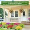 Flowers for Outdoors, UV Resistant No Fade 16 Bundles 7 Styles Fake Flowers Outdoor Faux Plant Colorful Daisy Boston Fern Lavender Cemetery Flowers for Outside Porch Patio Indoor Home Decor